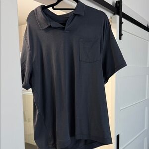 Vuori Men's Dark Gray Polo Shirt